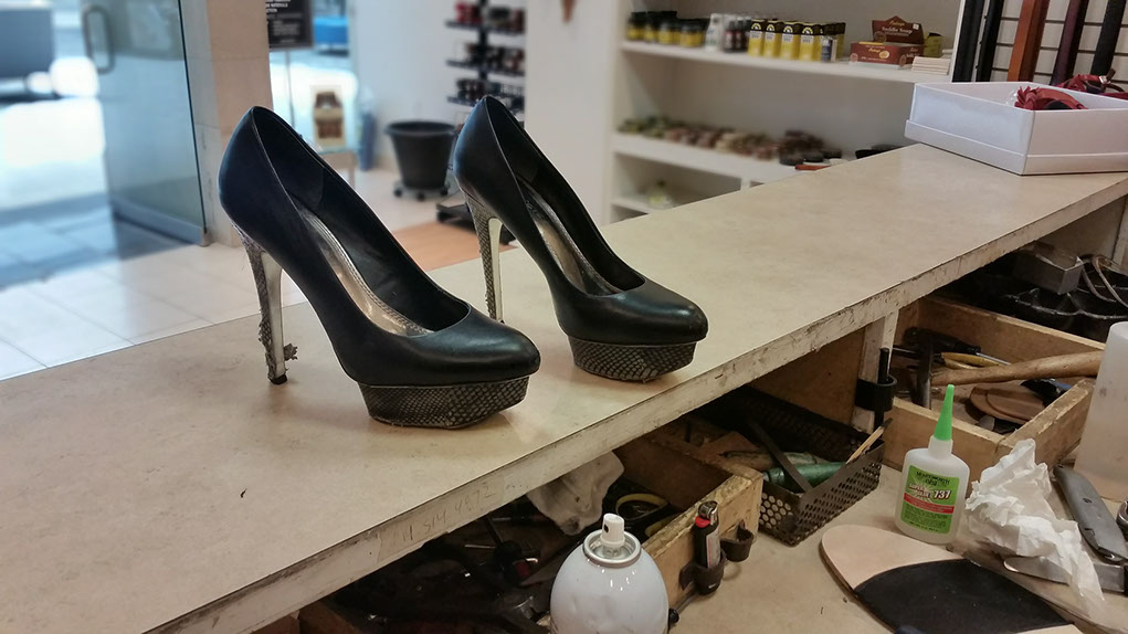 shoe repair stonebriar mall